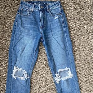 American Eagle mom jeans size 000